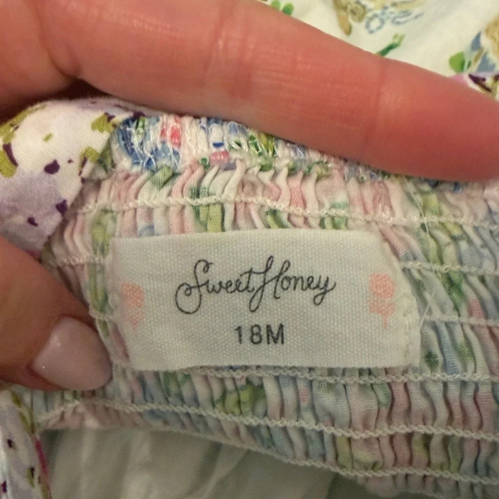 SweetHoney Pastel Floral Dress